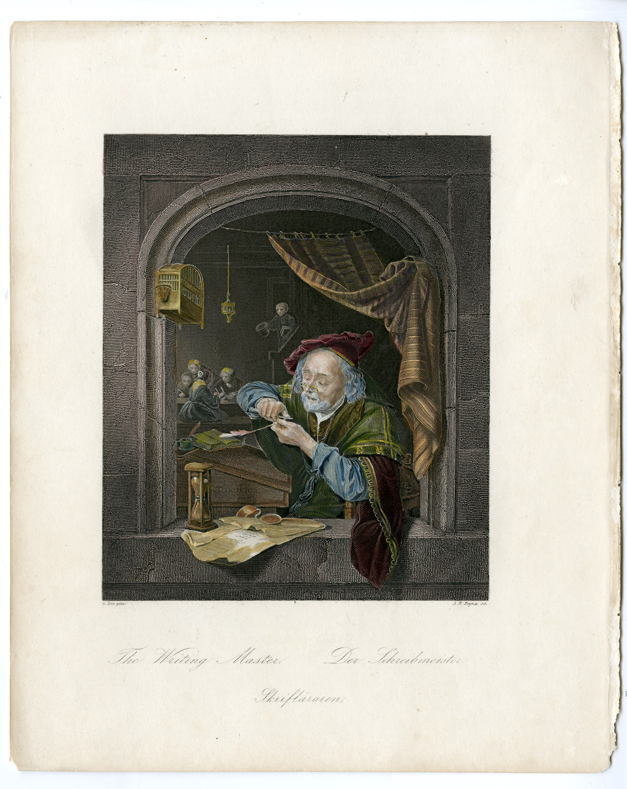 , Catalogue – Theme: HOURGLASS – mostly 19th.c., Pictura Antique Prints