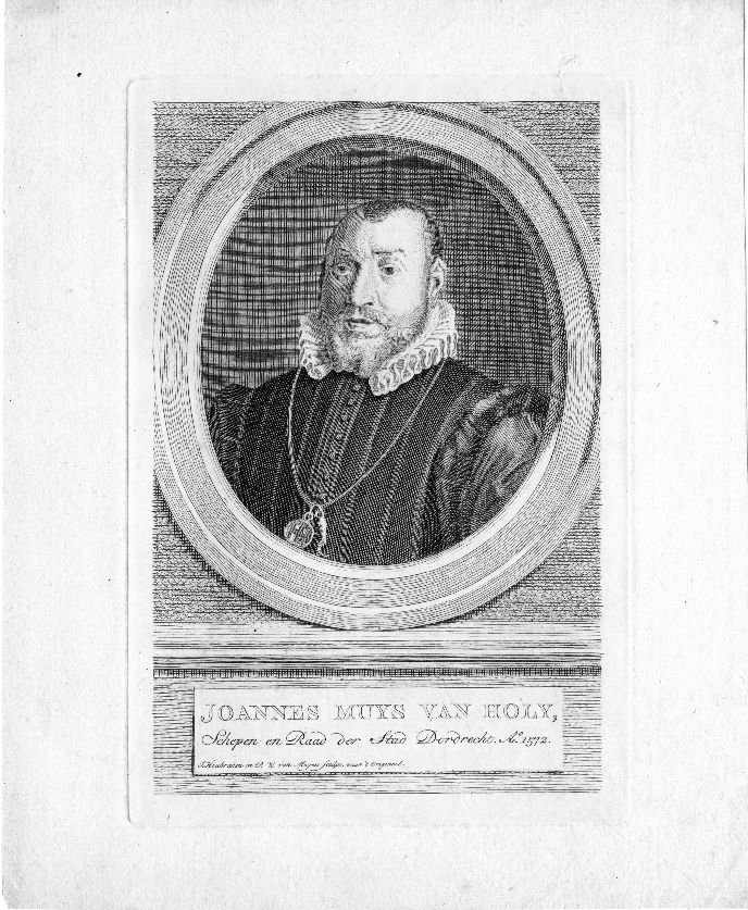 , Antique Print-JACOB MUYS VAN HOLY-SCHEPEN-Houbraken-Megen-c. 1775, Pictura Antique Prints