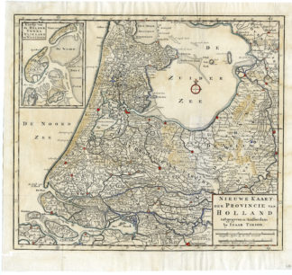 Antique Print-HOLLAND-NETHERLANDS-UTRECHT-TEXEL-Tirion-c.1750