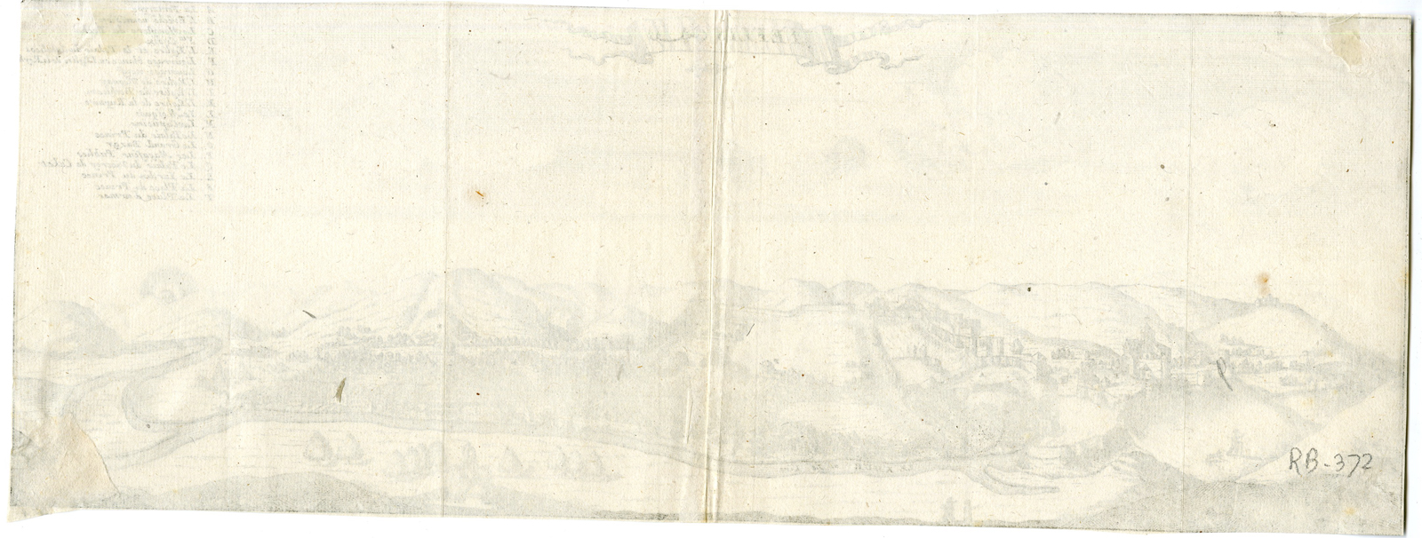, Rare Antique Print-PANORAMA-VIEW-TIBLISI-GEORGIA-Chardin-1672, Pictura Antique Prints