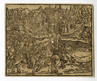 Antique Print-CASTLE DONKWARDERODE-BRAUNSCHWEIG-SAXONY-Pomarium-1588