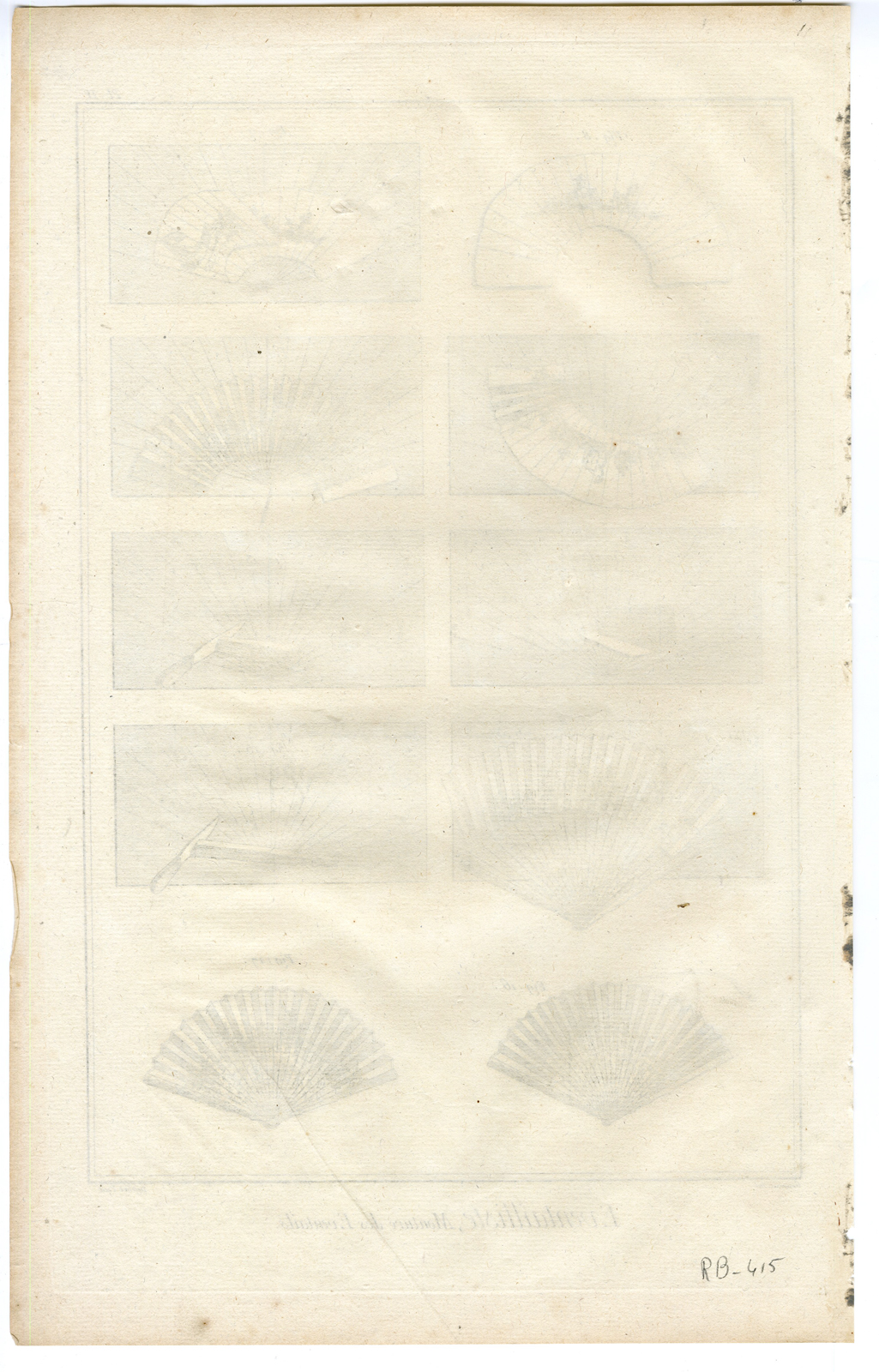 Rbos 0603 416x649 4 Antique Prints-EVENTAILLISTE-FAN MAKER-Diderot-Alembert-1751 - Image 8