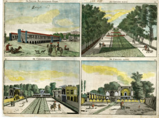 Antique Print-PERSIA-IRAN-ISFAHAN-VIEWS-de Bruyn-1711