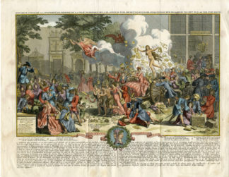 Antique Print-STOCK MARKET-CRASH-LADY FORTUNE-QUINQUENPOIX-Picart-John Law-1720