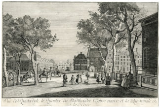 Antique Print-KNEUTERDIJK-BUITENHOF-THE HAGUE-la Fargue-Winckler-1764