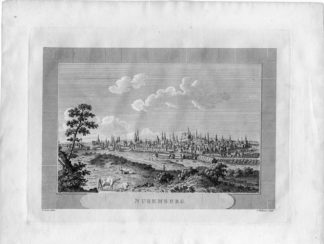 Antique Print-NUREMBERG-GERMANY-VIEW-Jones-Williams-1810