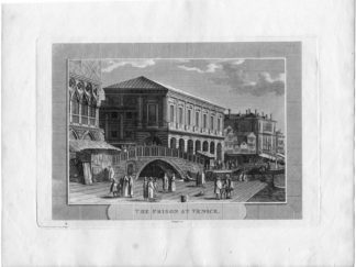 Antique Print-PRISON OF VENICE-ITALY-VIEW-Eastgate-1810
