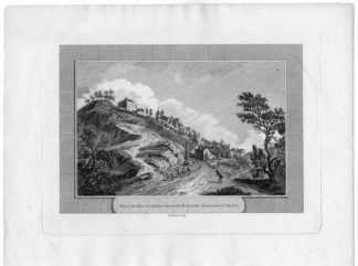 Antique Print-AVALON-FRANCE-MULE-VIEW-Richards-1810