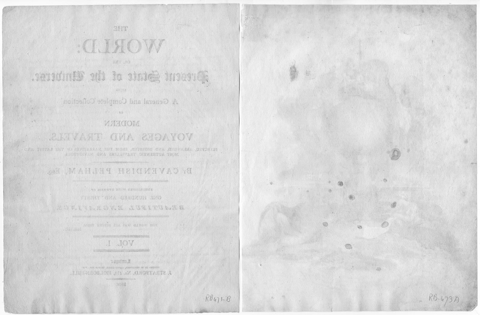 RB 0747 416x273 Antique Print-ATLAS SUPPORTING THE WORLD-TIME-HOURGLASS-Uwins-Warren-1806 - Image 2