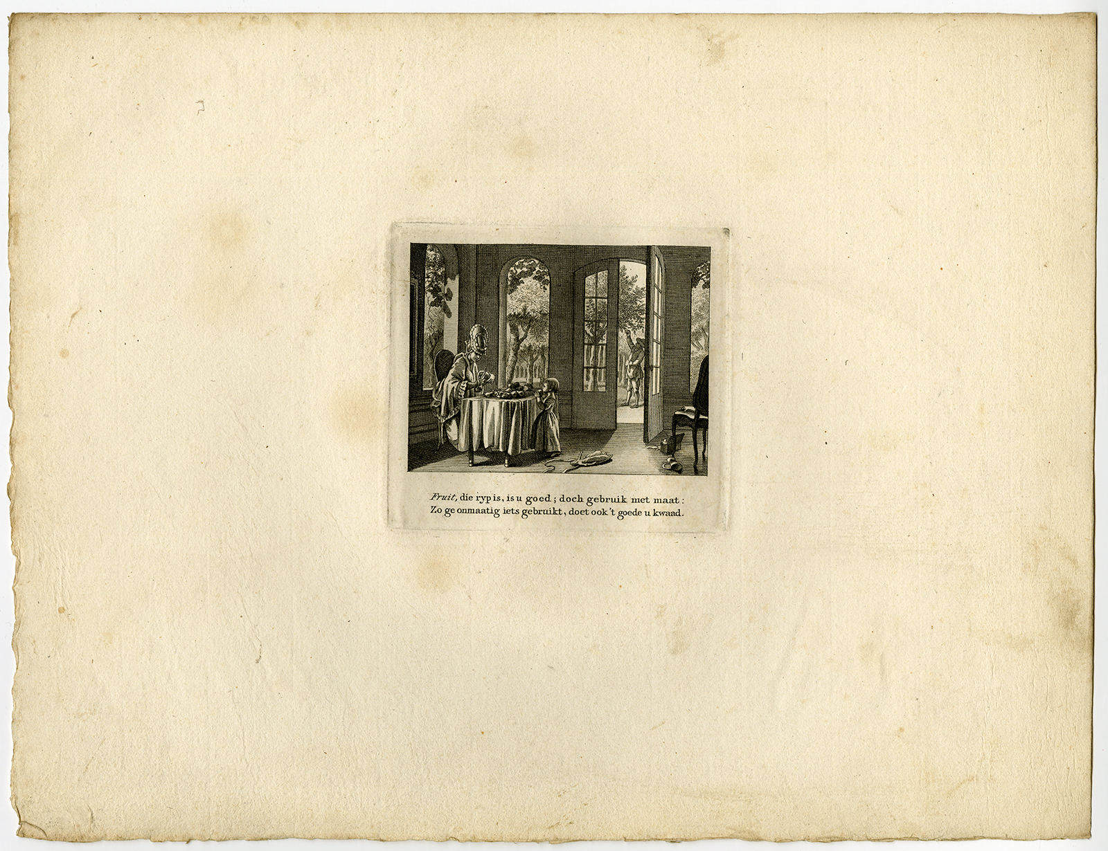 , 12 Antique Prints-VADERLANDSCH ABC-ILLUSTRATIONS-PROOFS-Anonymous-1781, Pictura Antique Prints