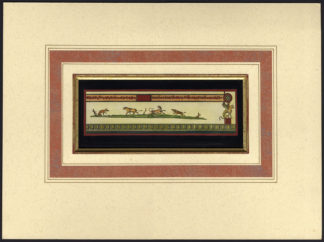Antique Print-ANIMAL CONFLICT-SHPINX-FRIEZE-DECORATION-Anonymous-1750