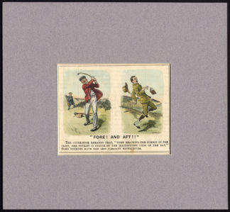 Antique Print-GOLF-GOLF BALL-SWING-MAN-HIT-PUNCH-SMITH-A.T. Smith-1920