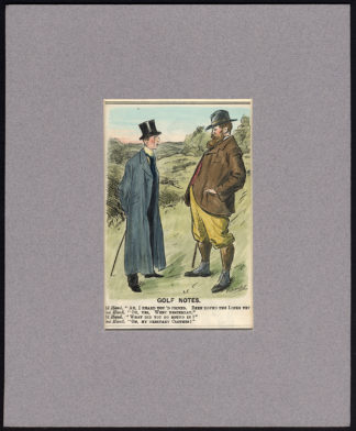 Antique Print-GOLF-CONVERSATION-RIDICULE-LANGUAGE-PUNCH-Ravenhill-1920