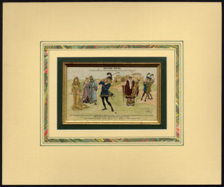 Antique Print-GOLF-HAMLET-MURAL-DENMARK-PUNCH-Harrison-1901