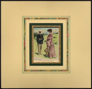 Antique Print-GOLF-WOUND-ARM-SLING-WOMAN-PUNCH-Howard Somerville-1920