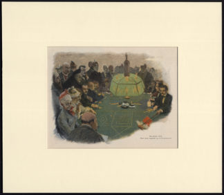 Antique Print-CASINO-GAMBLING-BETTING-CARD GAME-Rosenstand-1910