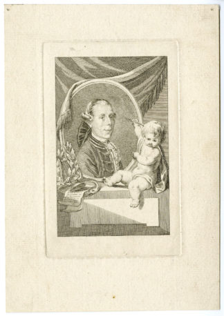 Portrait Antique Print-JOHANNES NOMSZ-MERCHANT-PORTRAIT-Vinkeles-c. 1780