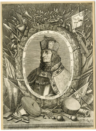 Antique Print-MAXIMILIAN I-HOLY ROMAN EMPEROR-GOLDEN FLEECE-Borcking-c. 1670