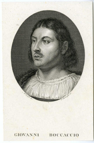 Antique Print-GIOVANNI BOCCACCIO-ITALIY-RENAISSANCE POET-Garavaglia-c. 1820