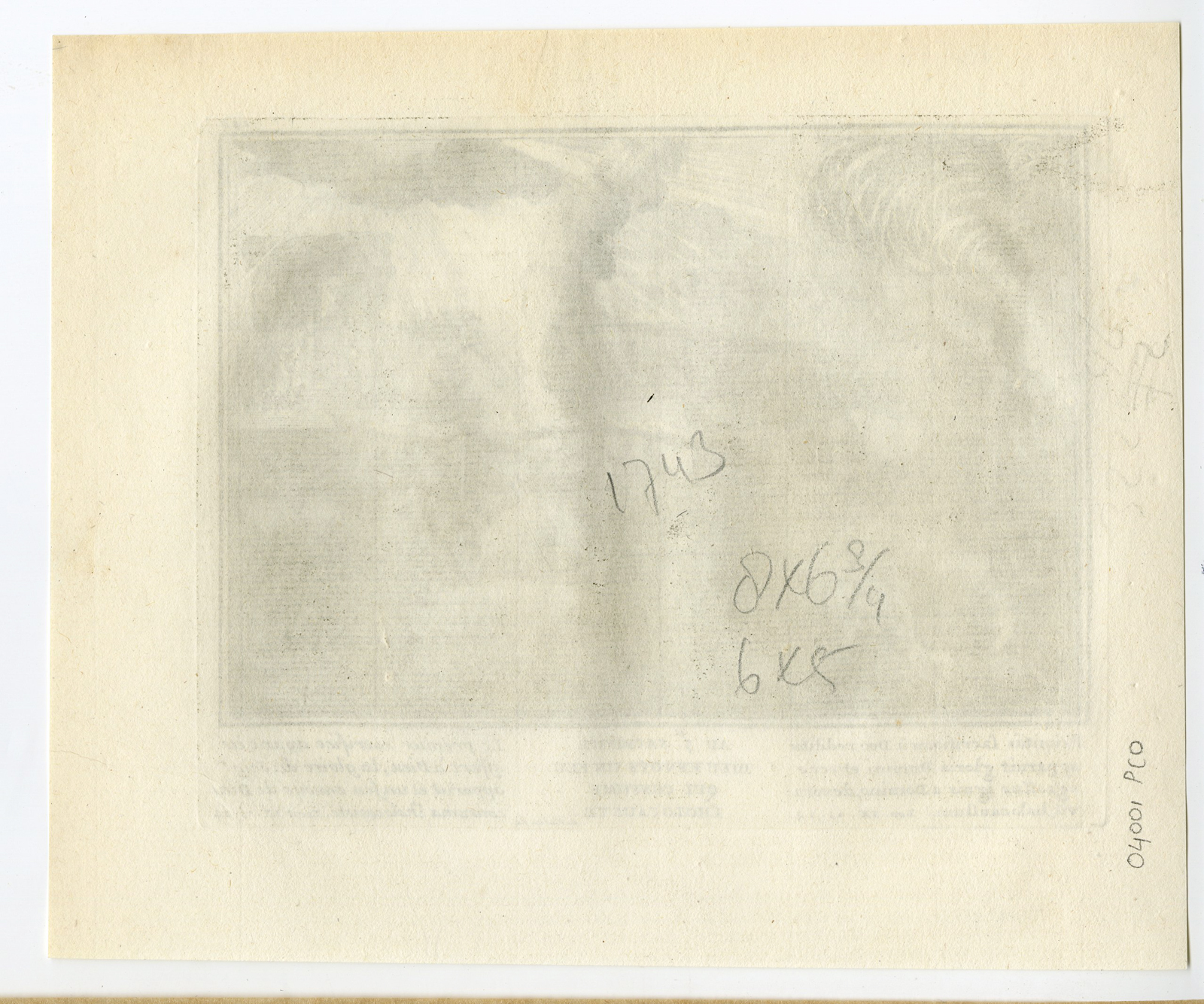 , Antique Print-RELIGIOUS-FIRST OFFER-CONSUMED -Mourentore-1743, Pictura Antique Prints