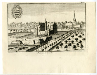 Antique Print-WINNEZELE-BELGIUM-Sanderus-1735