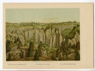 Antique Print-WECKSELDORF-CRAGS-AUSTRIA-Anonymous-1887
