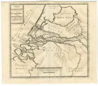 Antique Print-ANTIQUE MAP-ANCIENT NETHERLANDS-Anonymous-1734