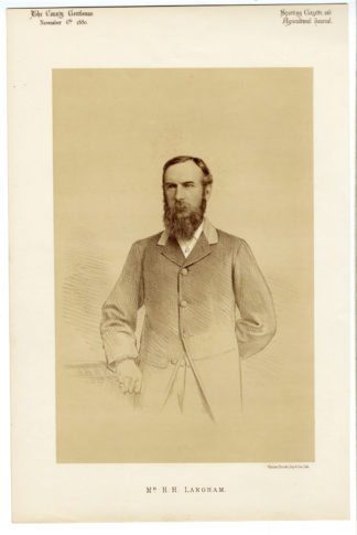 Antique Print-PORTRAIT-MR. LANGHAM-GREAT BRITAIN-Anonymous-1880
