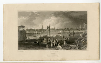 Antique Print-SWING BRIDGE-BONN-GERMANY-Anonymous-1832
