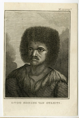 Antique Print-KING-OTAHITI-TAHITI-PACIFIC ISLANDS-Cook-1795