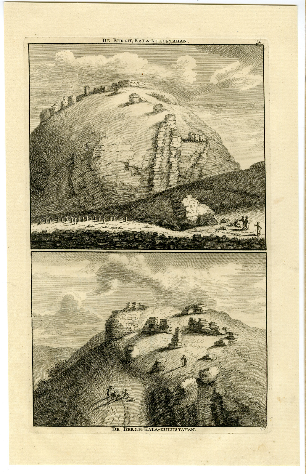 , Antique Print-KALA KULUSTAHAN-RUSSIA-de Bruin-1711, Pictura Antique Prints