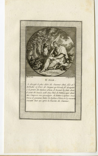 Antique Print-RELIGIOUS-ST. JOHN-Anonymous-1802