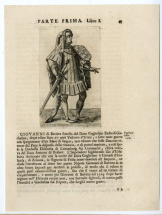 Antique Print-PORTRAIT-WILLIAM OF BAVARIA-GERMANY-Anonymous-1690