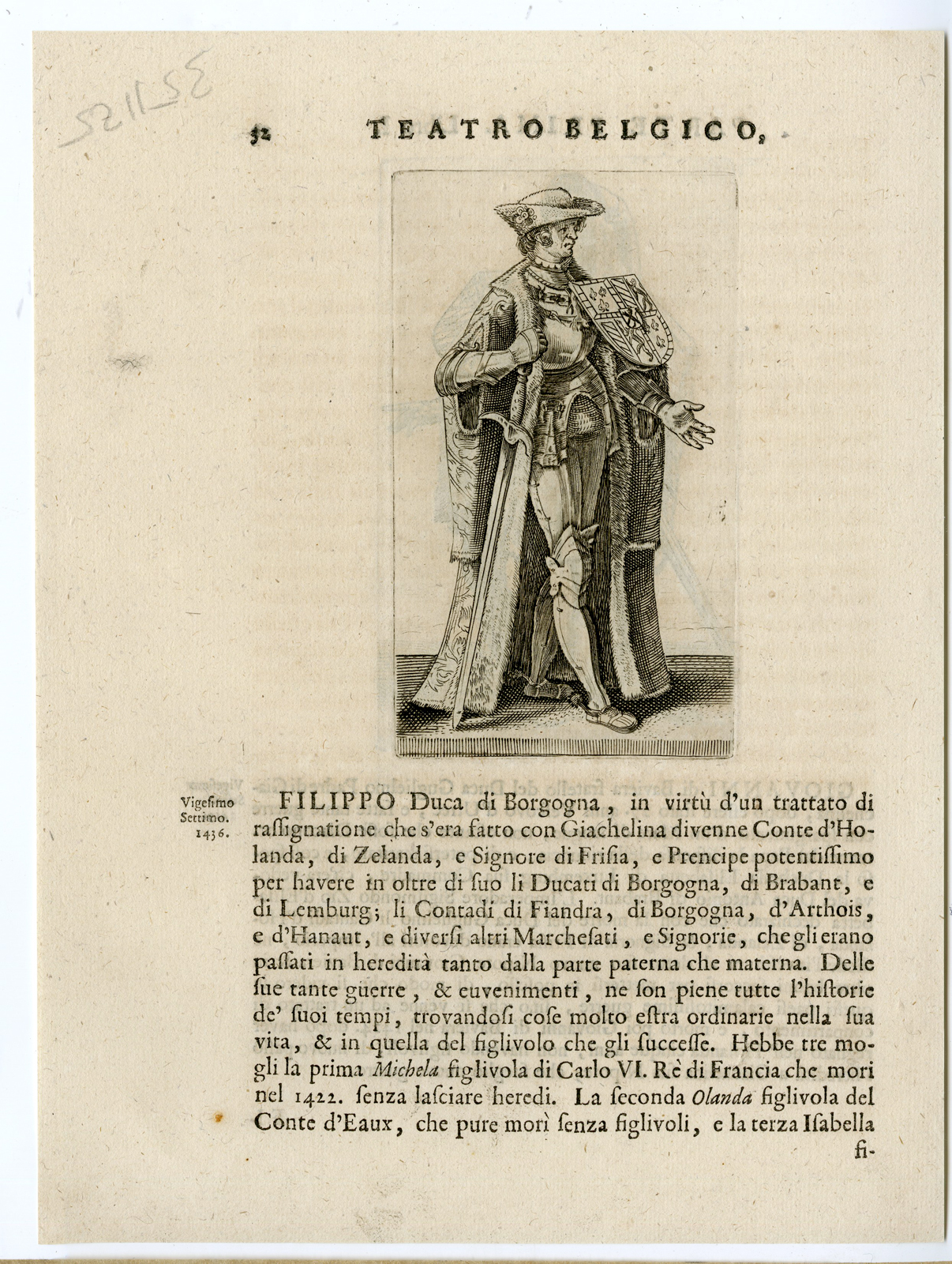 , Antique Print-PORTRAIT-WILLIAM OF BAVARIA-GERMANY-Anonymous-1690, Pictura Antique Prints