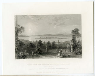 Antique Print-ANTIQUE  PRINT-CASTLE WOLFSBERG-SWITZERLAND-Anonymous-1845