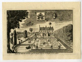 Antique Print-NEERWACHTEN-FLANDERS-BELGIUM-Sanderus-1735