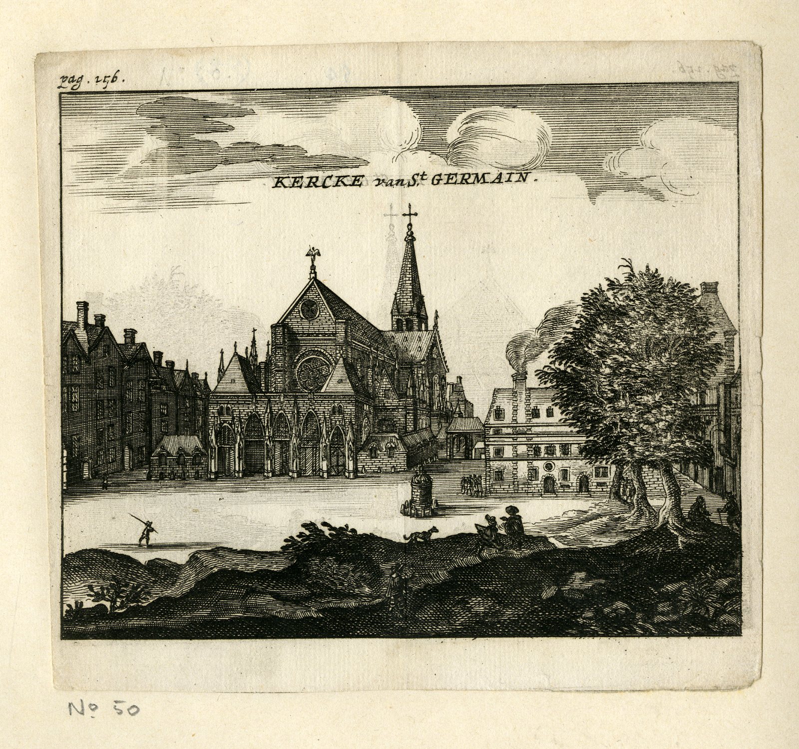 , Catalogue of available Antique Prints-VIEWS OF FRANCE-PARIS-Meurs-Cnobbaert-1666, Pictura Antique Prints