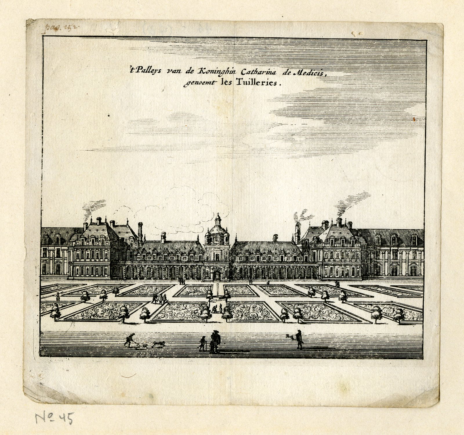, Catalogue of available Antique Prints-VIEWS OF FRANCE-PARIS-Meurs-Cnobbaert-1666, Pictura Antique Prints