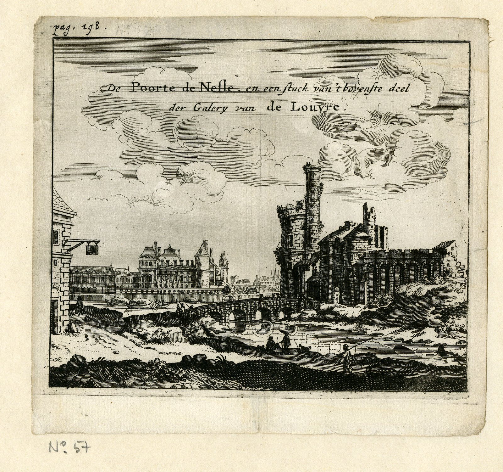 , Catalogue of available Antique Prints-VIEWS OF FRANCE-PARIS-Meurs-Cnobbaert-1666, Pictura Antique Prints