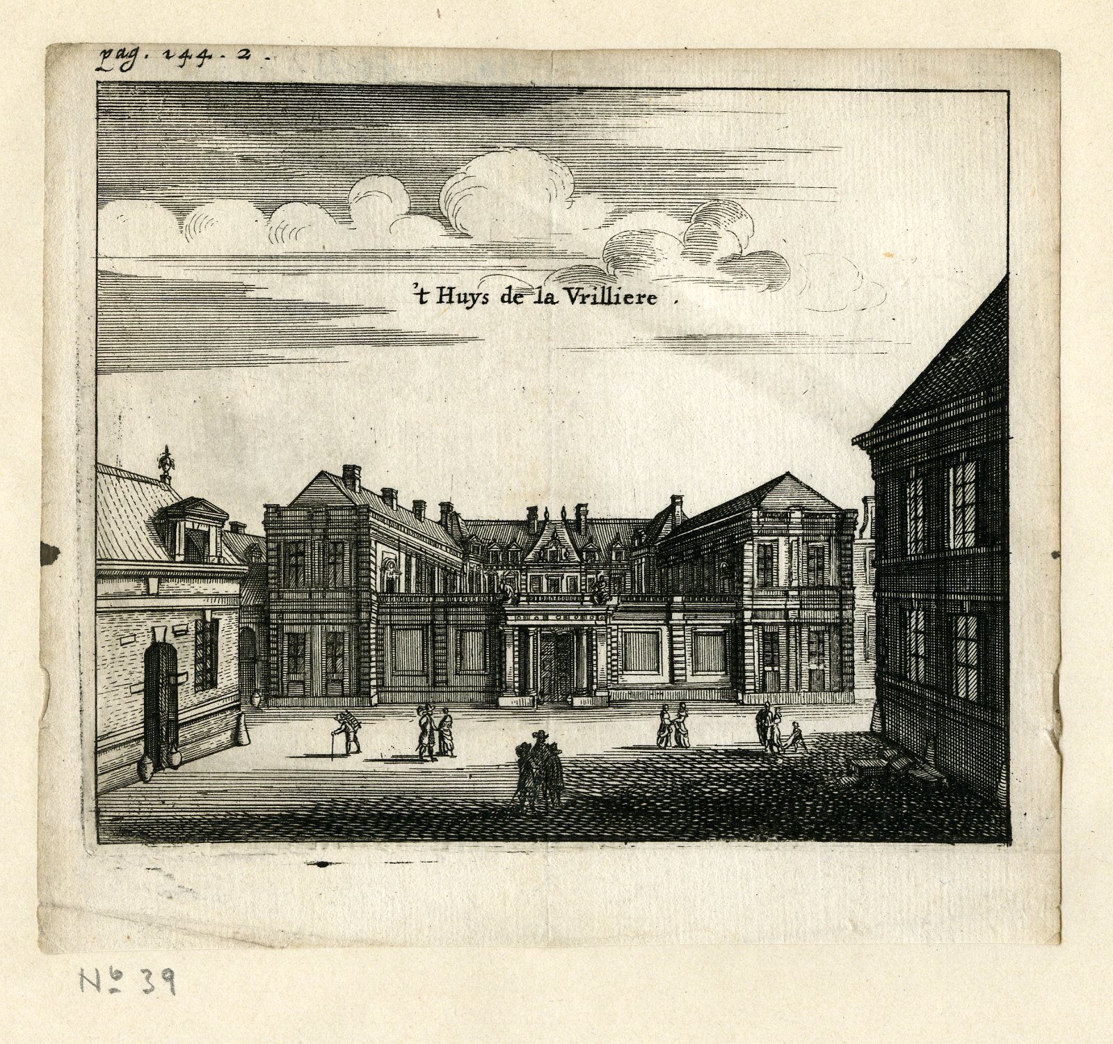 , Catalogue of available Antique Prints-VIEWS OF FRANCE-PARIS-Meurs-Cnobbaert-1666, Pictura Antique Prints