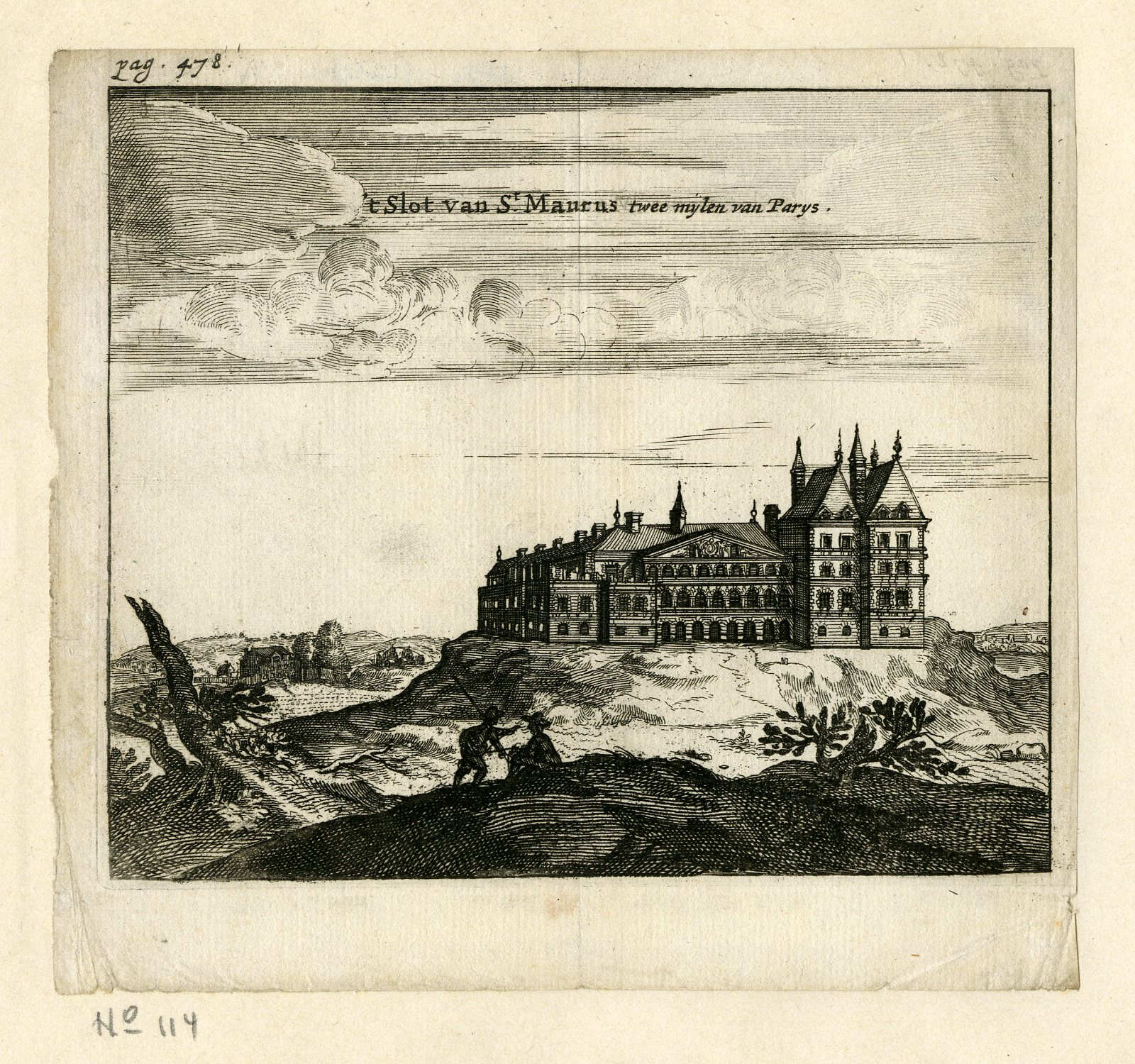 , Catalogue of available Antique Prints-VIEWS OF FRANCE-PARIS-Meurs-Cnobbaert-1666, Pictura Antique Prints