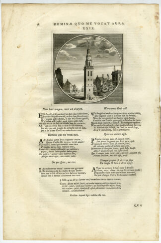 Antique Print-PROVERB-FOLLOW WOMEN - Jacob Cats-1655