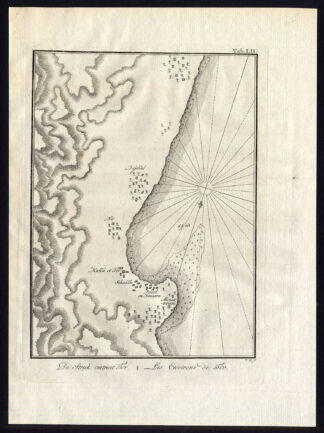 Antique Map-EL TOR-SINAI PENINSULA-EGYPT-Niebuhr-Koning-1776