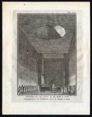Antique Print-YEMEN-IMAM-SANAA-AUDIENCE-ARABIAN PENINSULA-Niebuhr-Philips-1776
