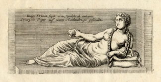 Antique Print-ETRUSCAN-SCULPTURE-ITALY-Kilian-1782