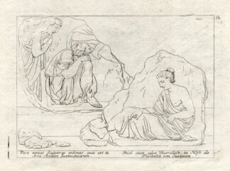 Antique Print-GRECO ROMAN ART-JUSTINIAN-Kilian-1782