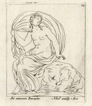 Antique Print-GRECO ROMAN ART-SCULPTURE-Kilian-1782