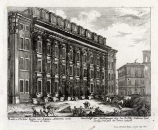 Antique Print-BASILICA-ANTONINI-ITALY-ROME-Kilian-1782