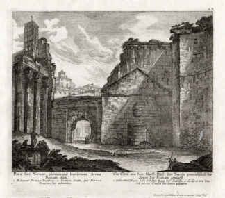 Antique Print-ARCH PONTANI-NERUA-ITALY-ROME-Kilian-1782