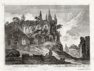 Antique Print-CALIGULA-PALACE-ITALY-ROME-Kilian-1782